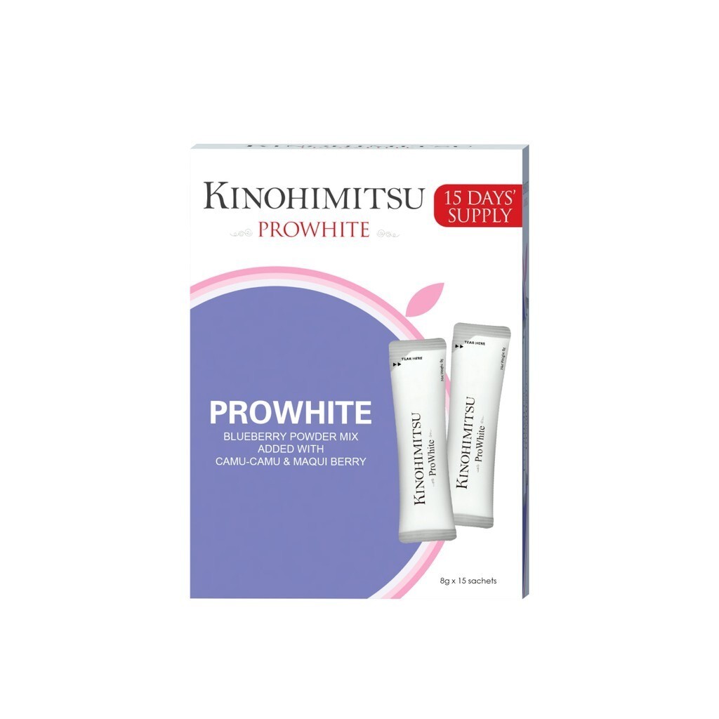 Kinohimitsu ProWhite for Brighten Skin Eliminate Spot 8g x 15 sachets Free SHIP