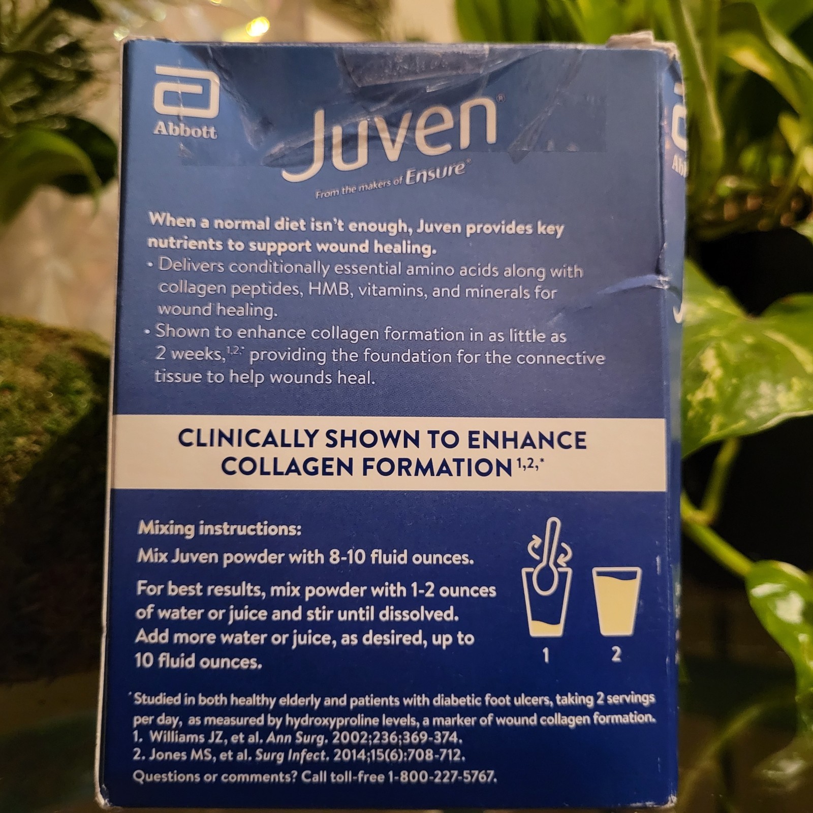 Juven Nutrition Powder Wound Healing & Collagen Support Immune Pineapple Coconut