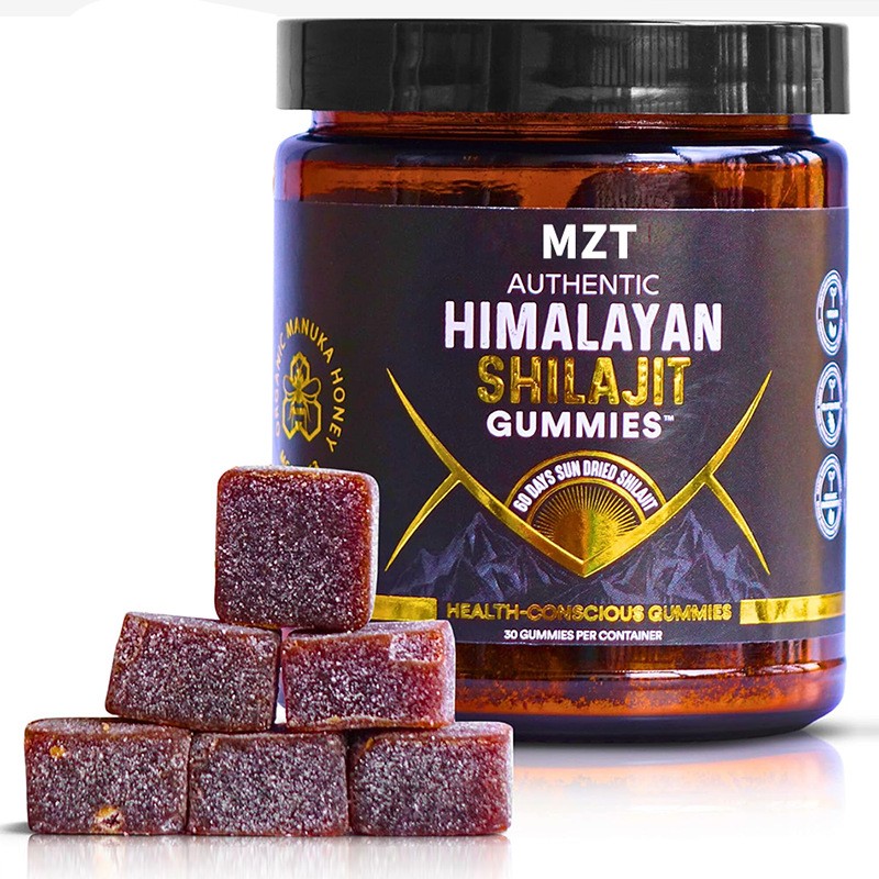 60 days Sun dried Shilajit Resin Gummies