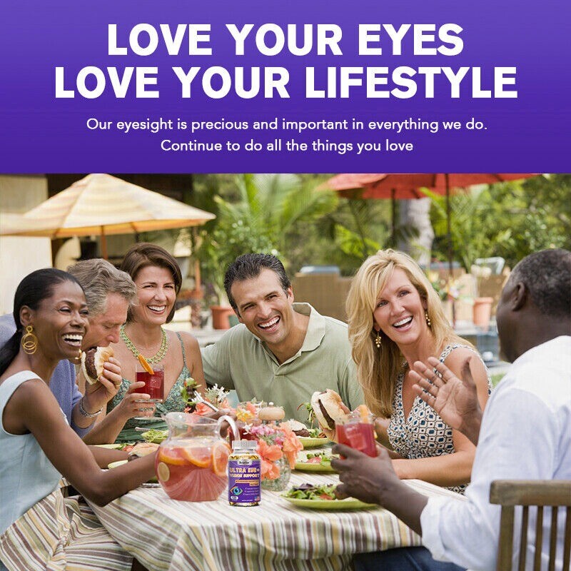 Ultra Eye+Vision Support 30 To 120 Softgels Fast Absorption Support Eye Health