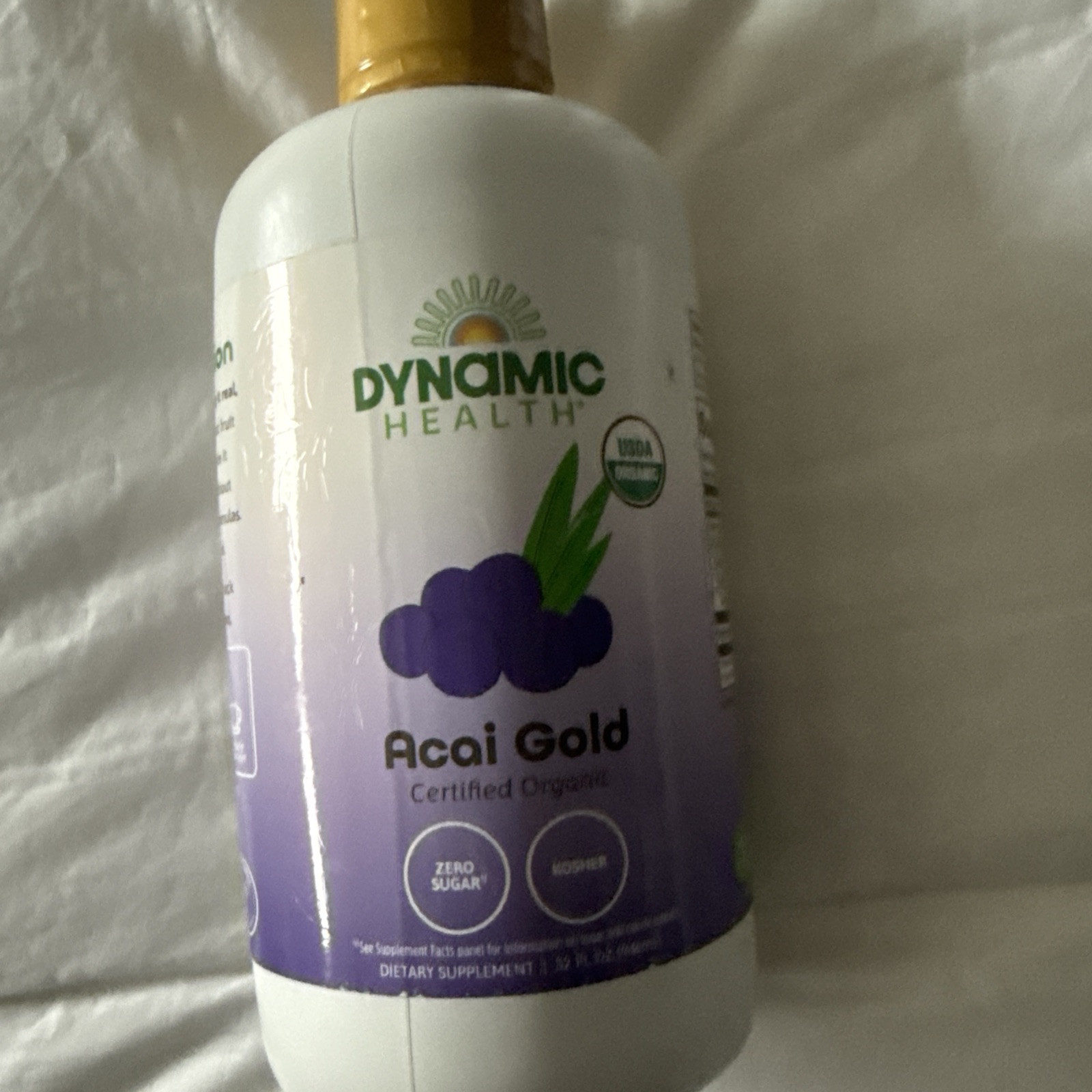 Certified Organic Acai Gold , 32 fl oz (946 ml)