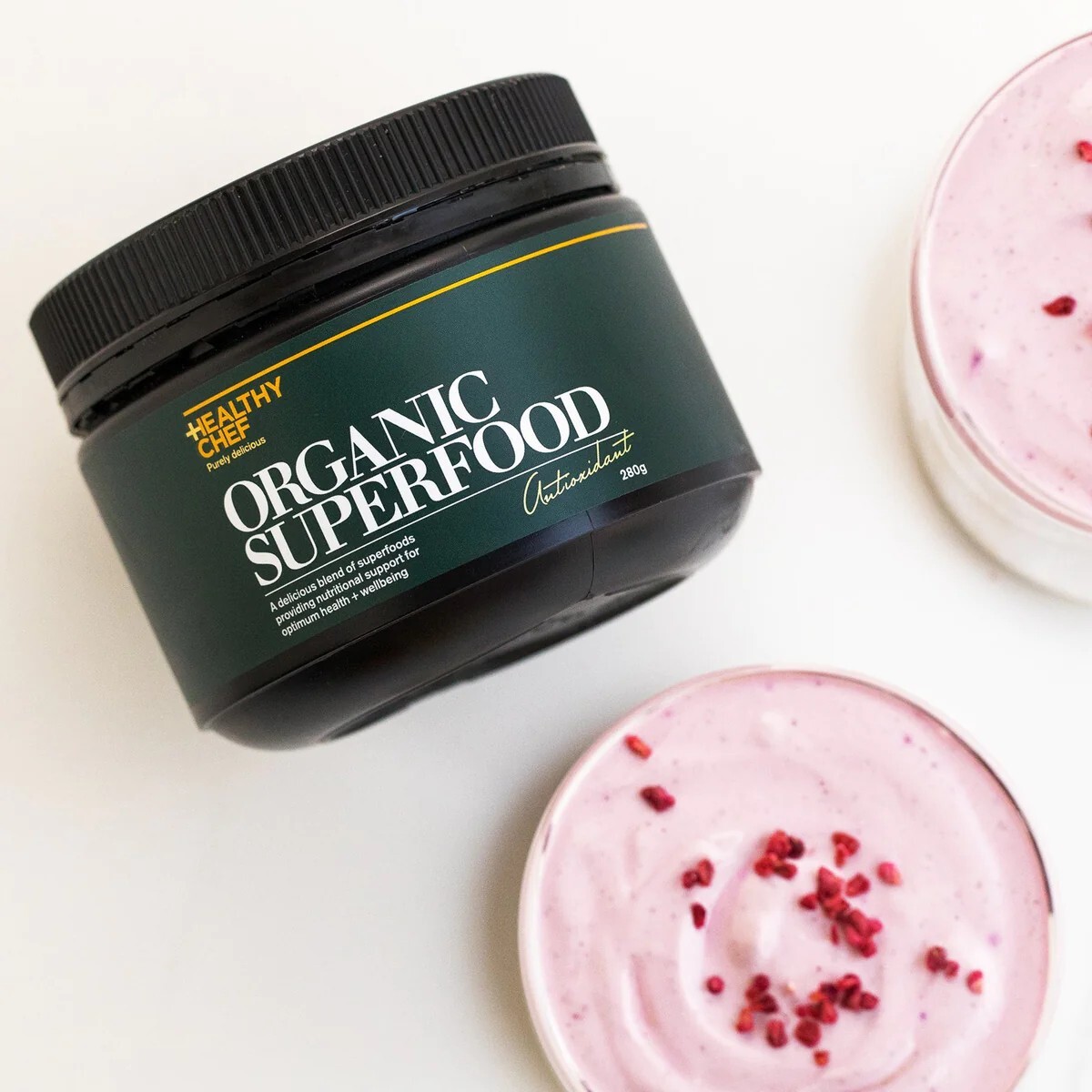 New The Healthy Chef Organic Superfood Wild Berry 280g