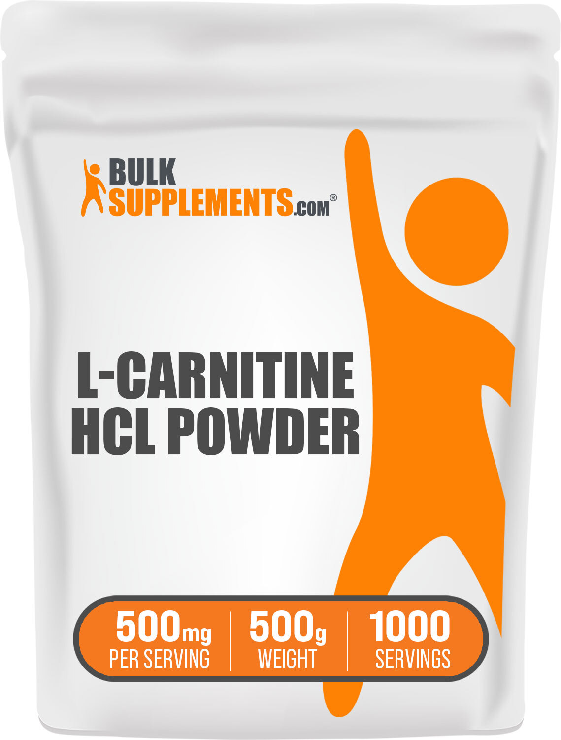 BulkSupplements L-Carnitine HCl Powder – Fuel Your Workouts