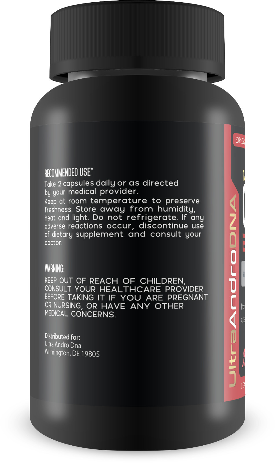 Nitric Oxide Booster – Ultra Andro Dna Muscle Pump Support – Increase Blood Flow