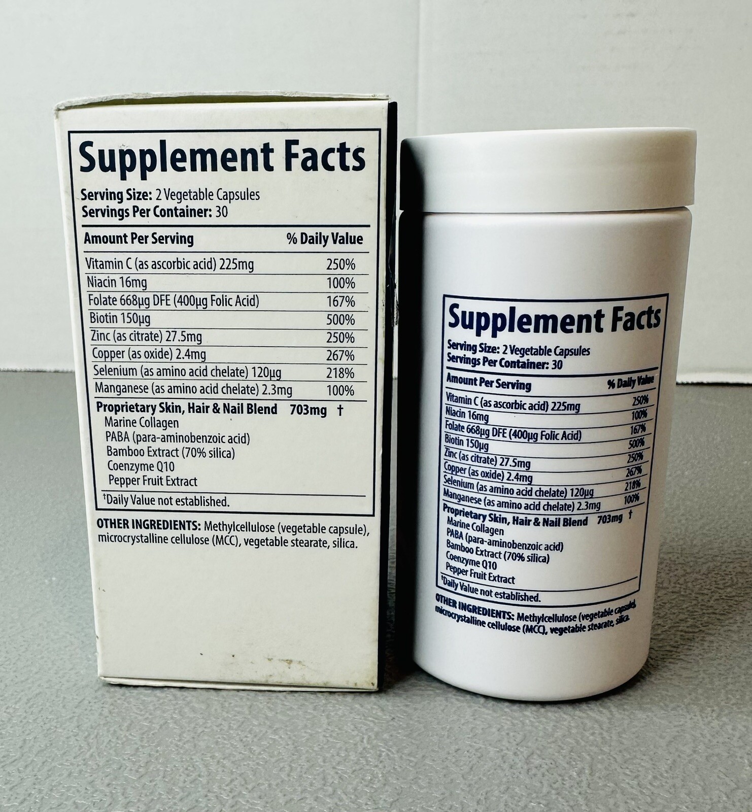 MiamiMD Total Beauty Matrix Dietary Supplement – 60 Capsules Exp 02/27