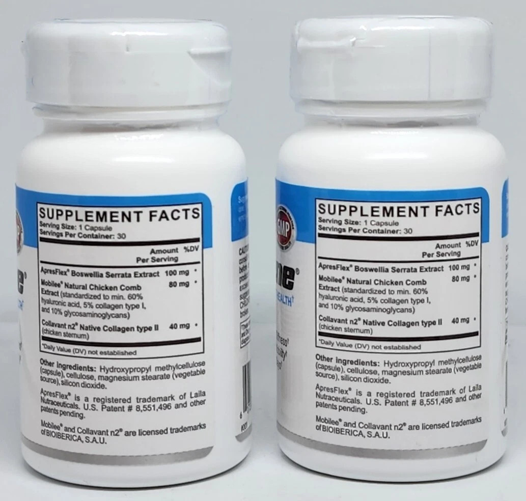 (2) Fisico Arthrozene Natural Joint Health Supplement 30 Capsules 100% GENUINE