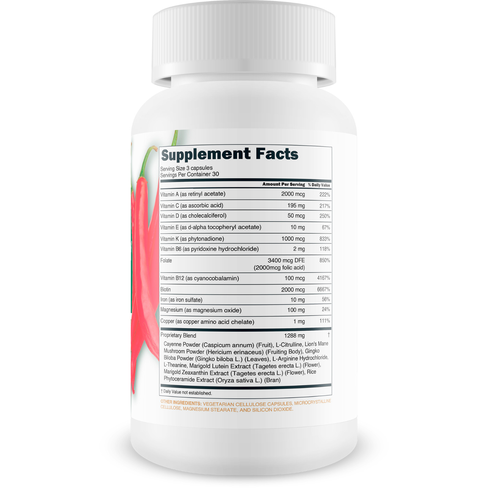 Masculinity Fruits for Bloodflow – Mens Brazilian Blood Circulation Supplement