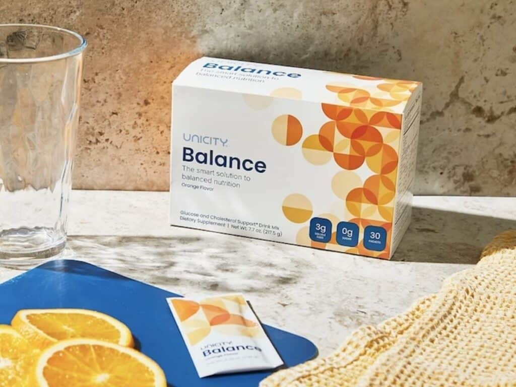 UNICITY Balance Drink Mix Orange – 30 Stick Packs Exp 06/2027