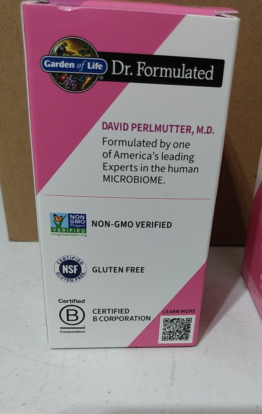 2 – GARDEN OF LIFE DR FORMULATED PROBIOTICS BEAUTY 60 CAPSULES EACH 06/27