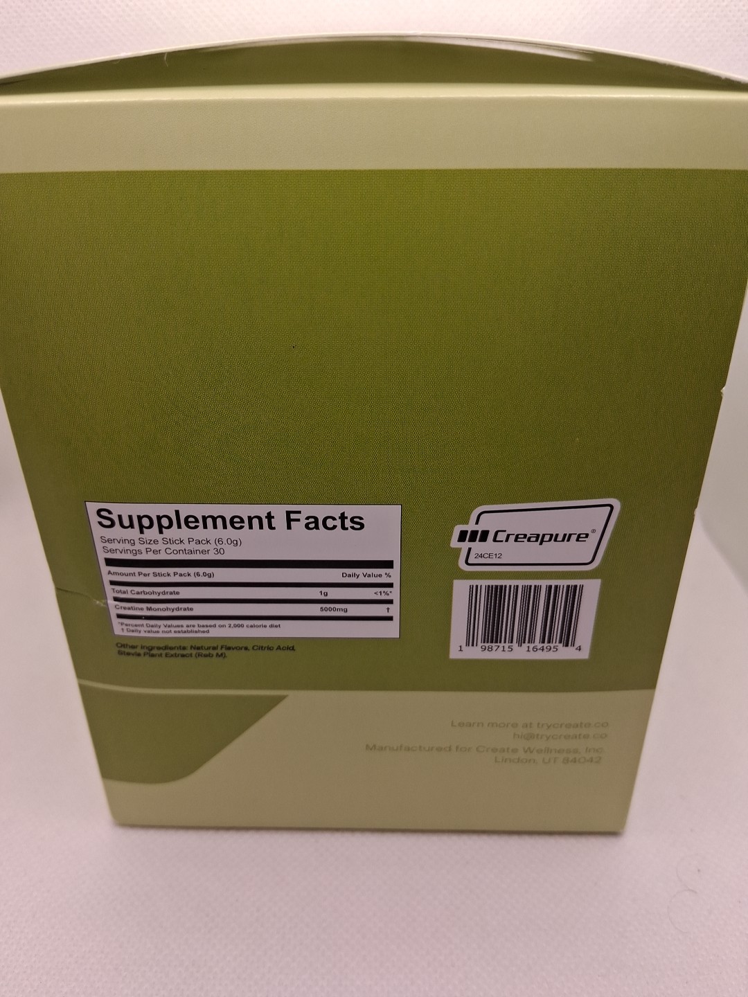 Lot Of 2Creatine Monohydrate On-The-Go Stick Packs – Lemon Lime (30 Stick Packs)