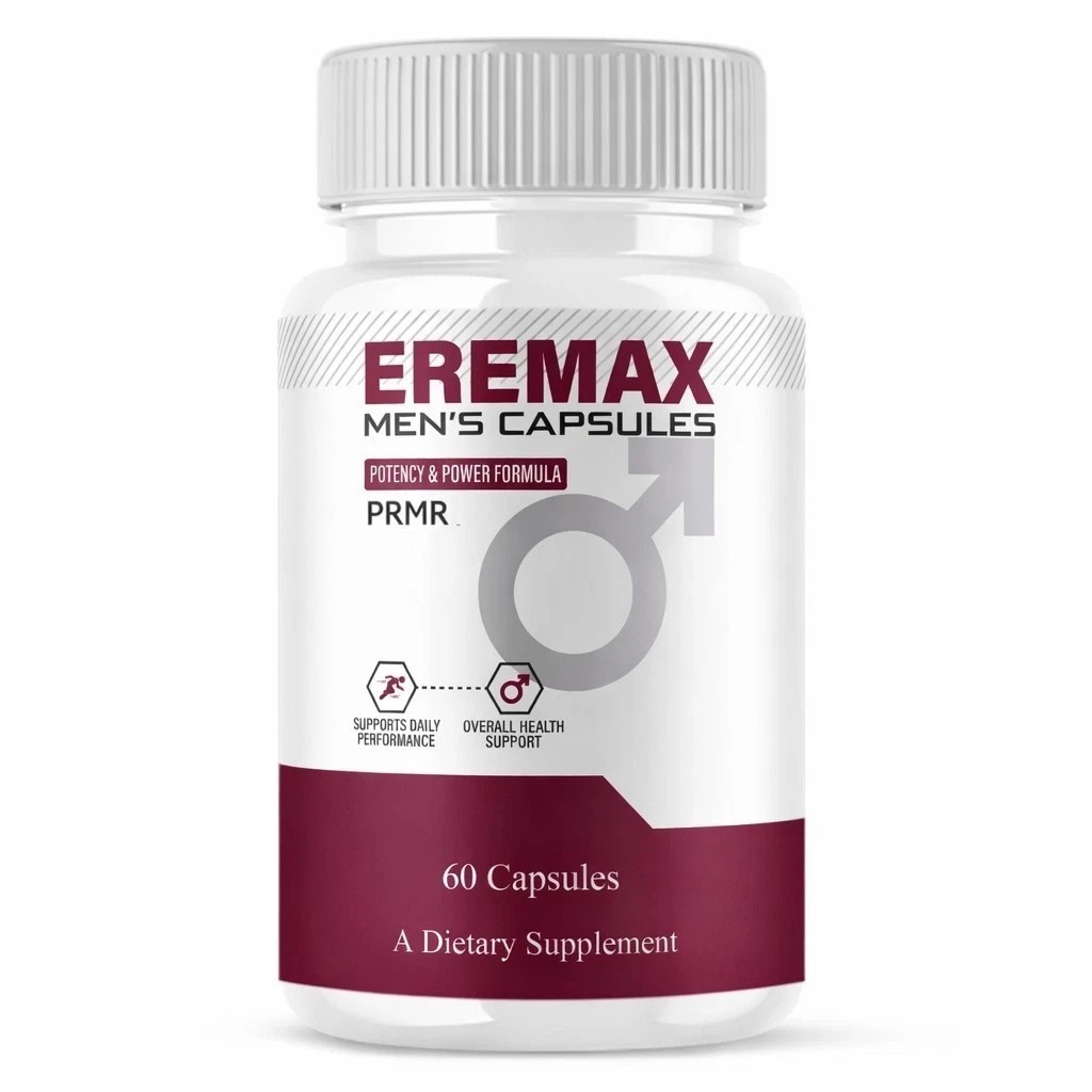 (3 pack) Eremax Capsules, Eremax Premium Performance Supplement – (180 Capsules)