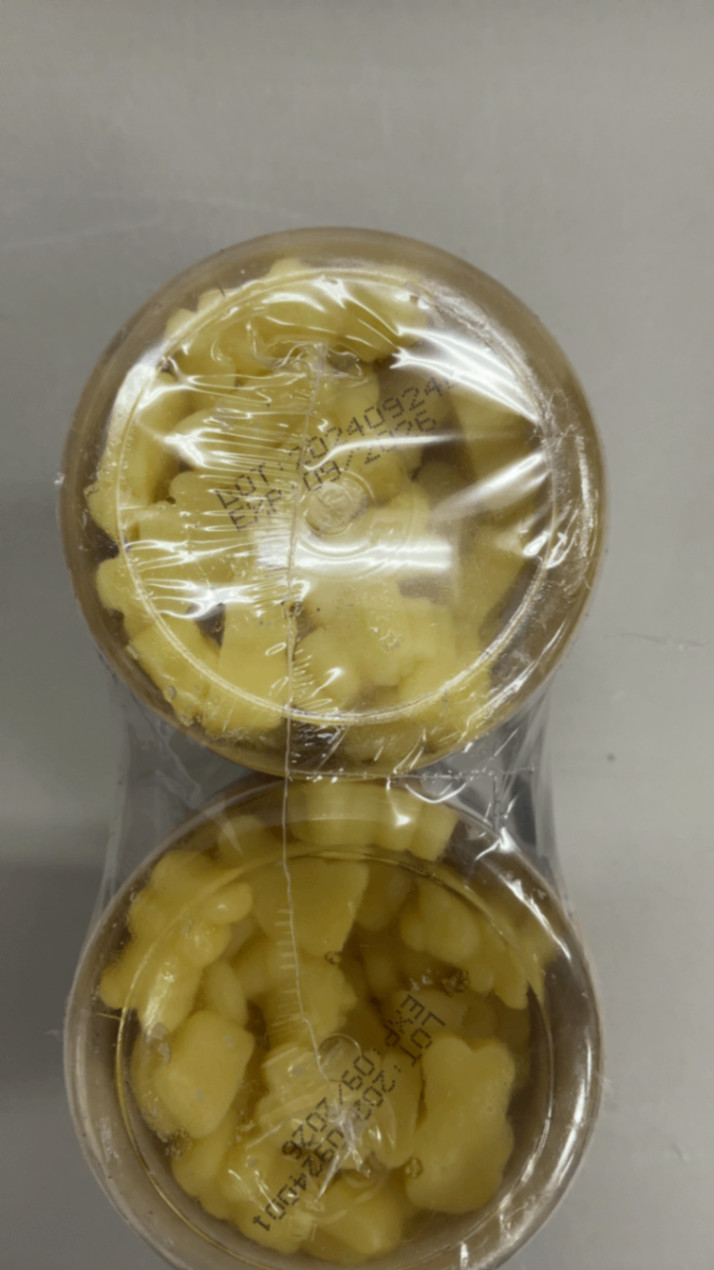 Happyummmm Creatine Monohydrate Gummies 5000MG Pineapple 2pk