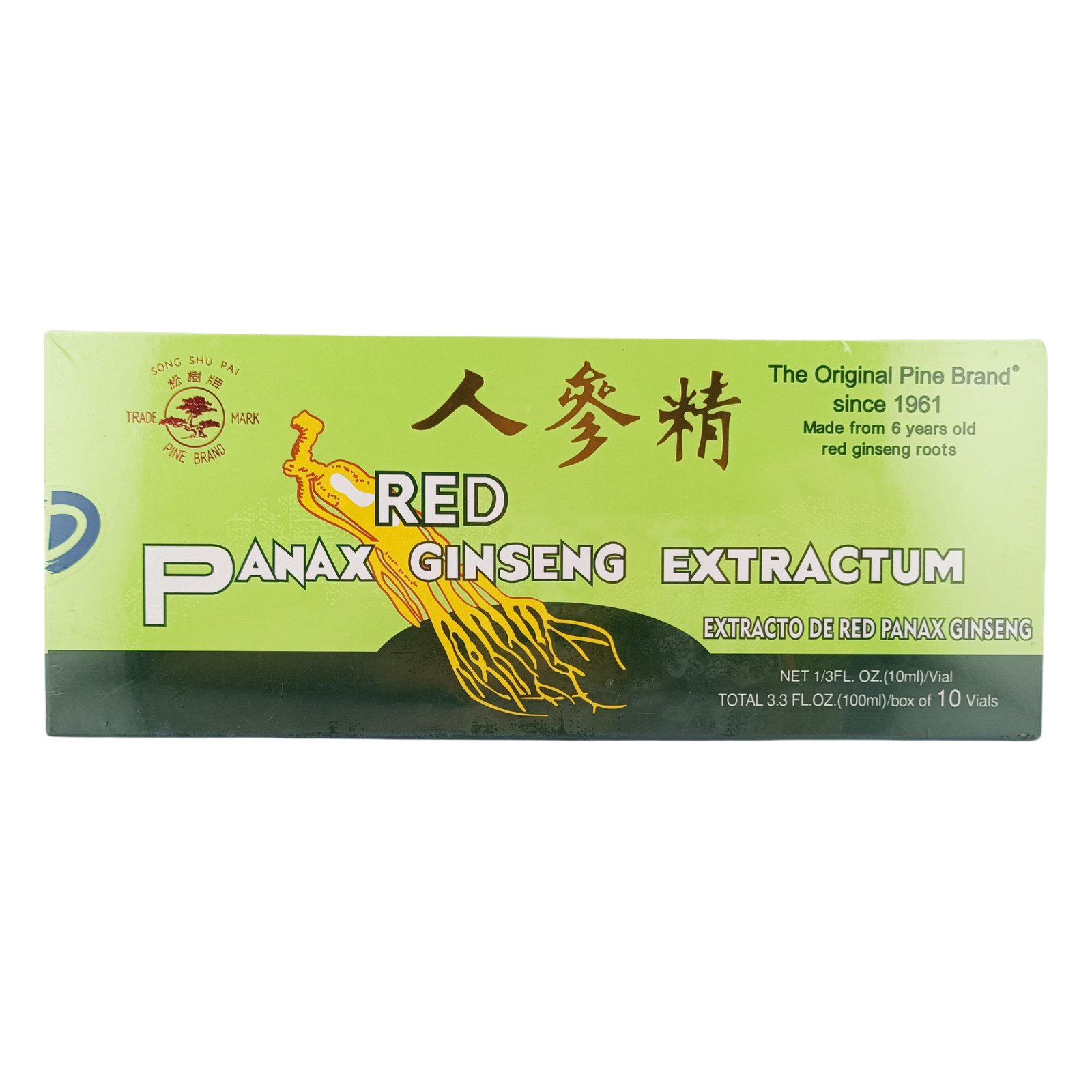 Pine Brand-Red Panax Ginseng Extract with Alcohol-Ginseng Oral Liquid