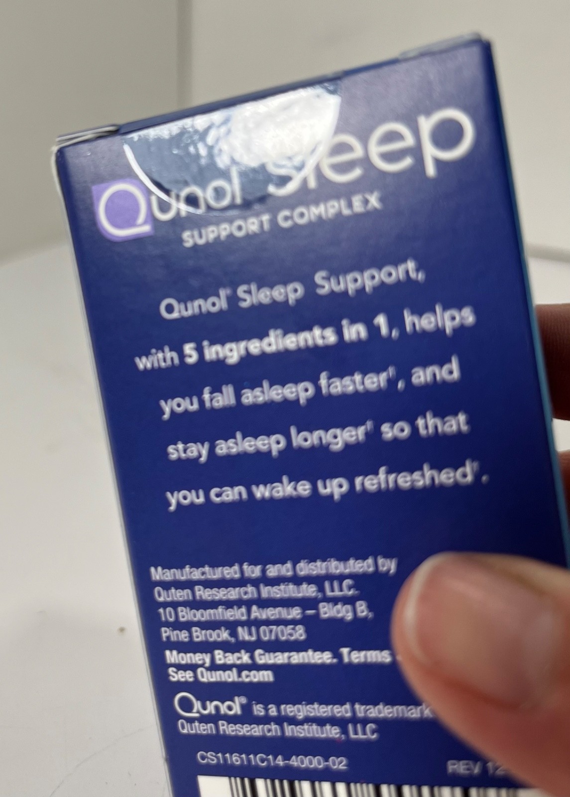 HTF Qunol Sleep Support Dietary Supplement 14 CAPSULES Exp. 03/2026 Free Ship 🔥