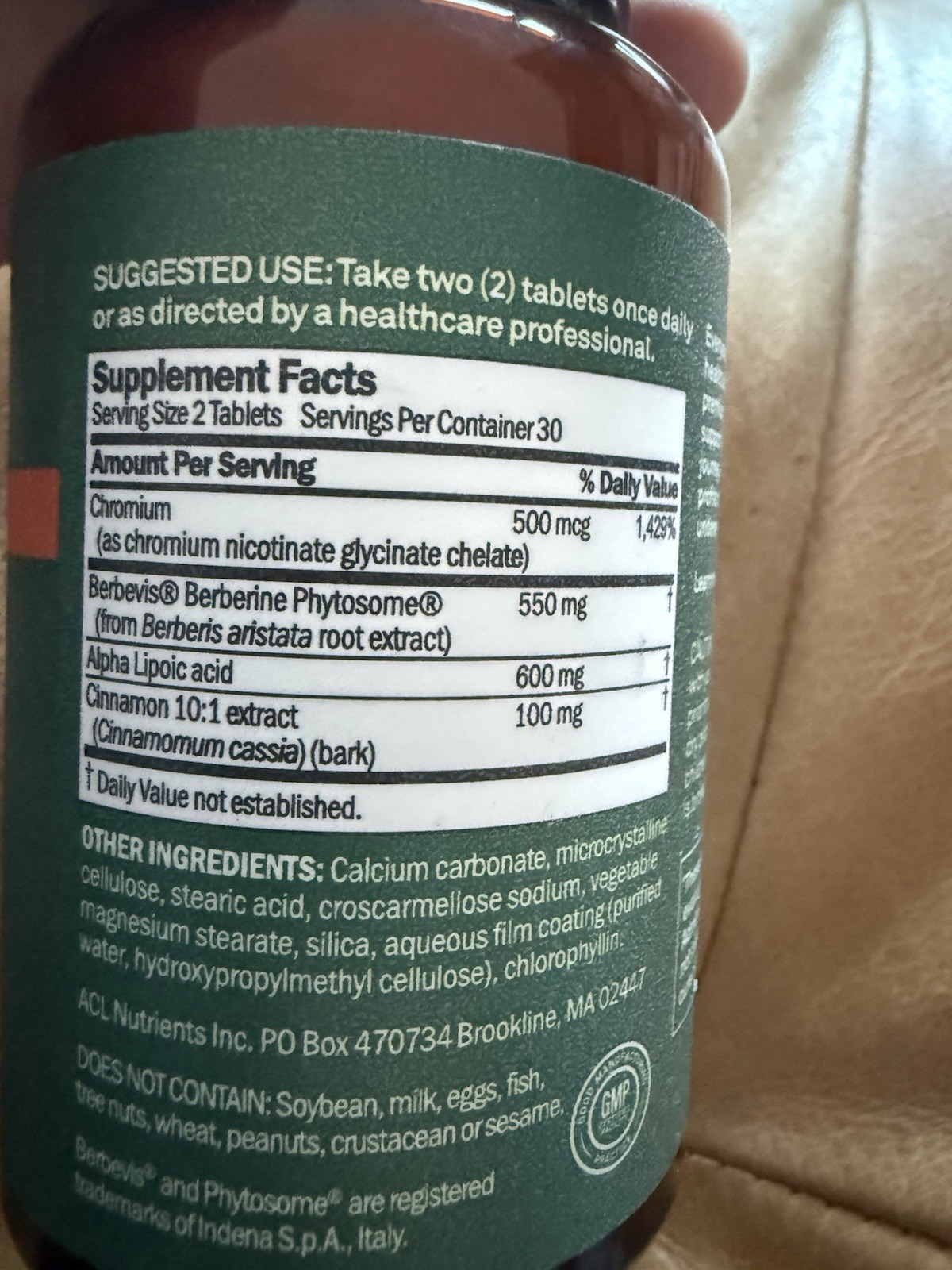 Wellwithall Blood Sugar Support Supplement – Chromium, Berberine, ALA & Cinnamon