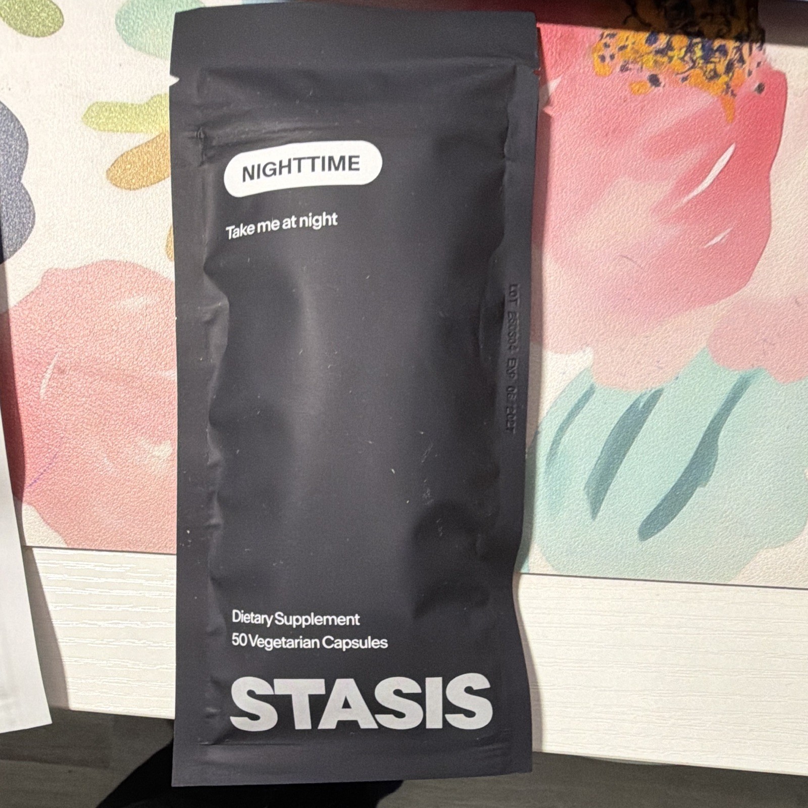STASIS Daytime + Nighttime Dietary Supplement Capsules Vegetarian 50 Ct