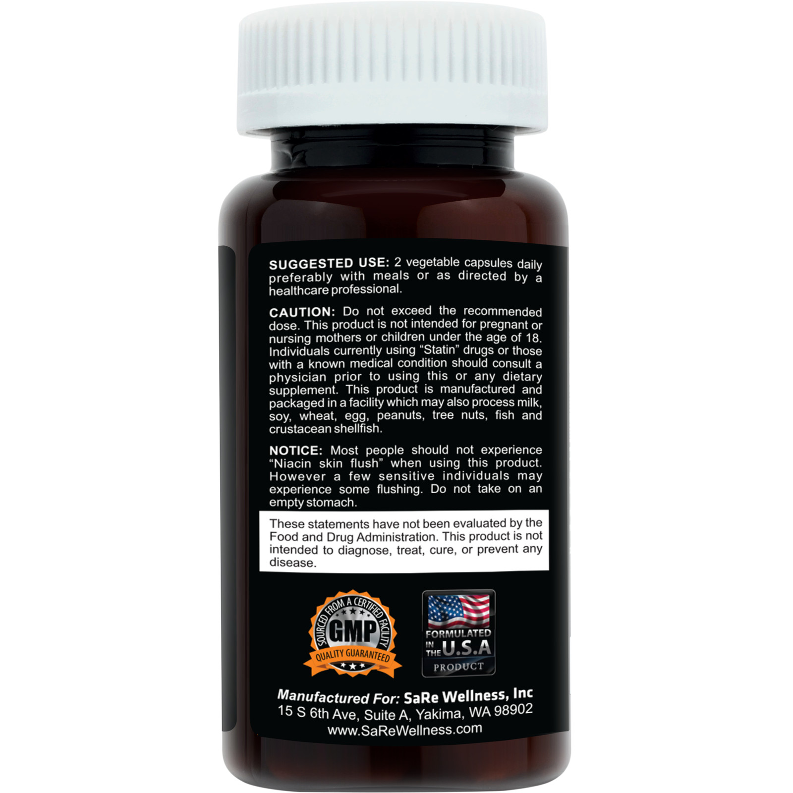 CLINICAL DAILY Cholesterol Care for High Blood Pressure, 60 Vegan Capsules