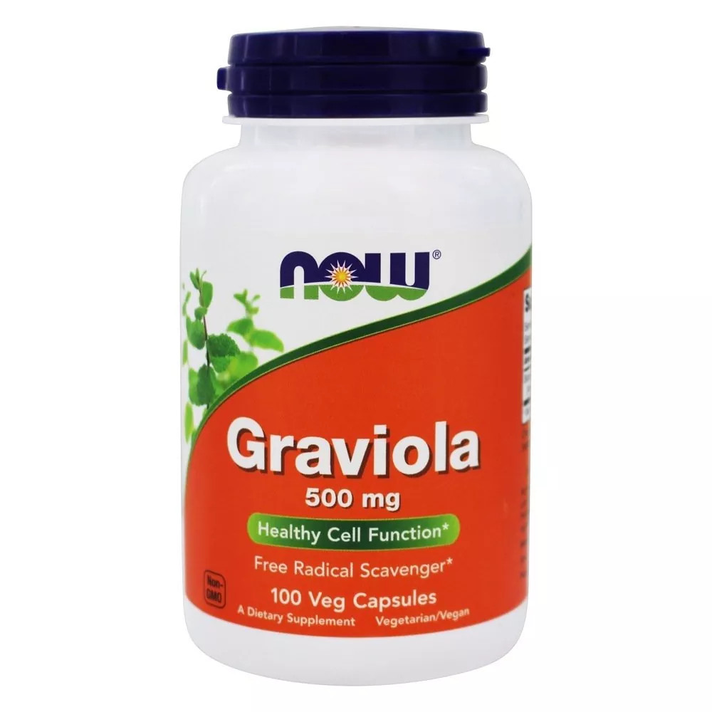 NOW Foods Graviola, 100 Capsules