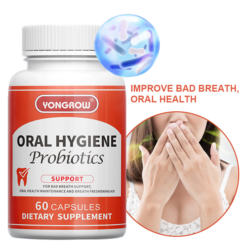 ORAL HYGIENE CAPSULES RESTORATIVE Probiotics BLEND SUPPORT BAD BREATH SUPPORT