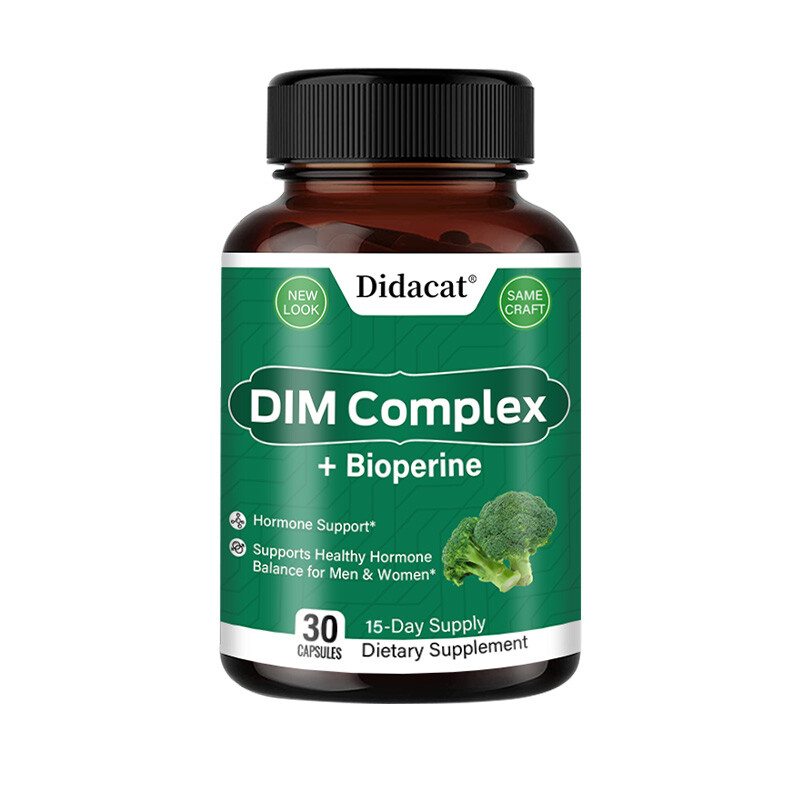 DIM Complex, With Bioperine, Premium Hormonal Support Formula For Men & Women