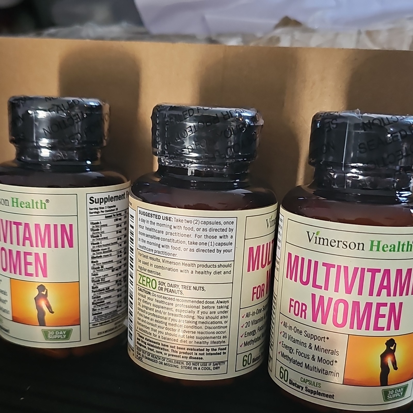Vimerson Health Women’s Multivitamin Dietary Supplement Capsules, 60 Pills