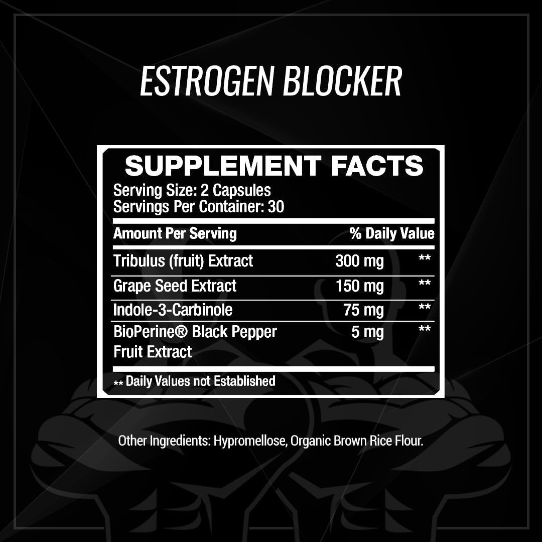 Iron Brothers Supplements Estrogen Blocker Testosterone Booster Muscle Strength