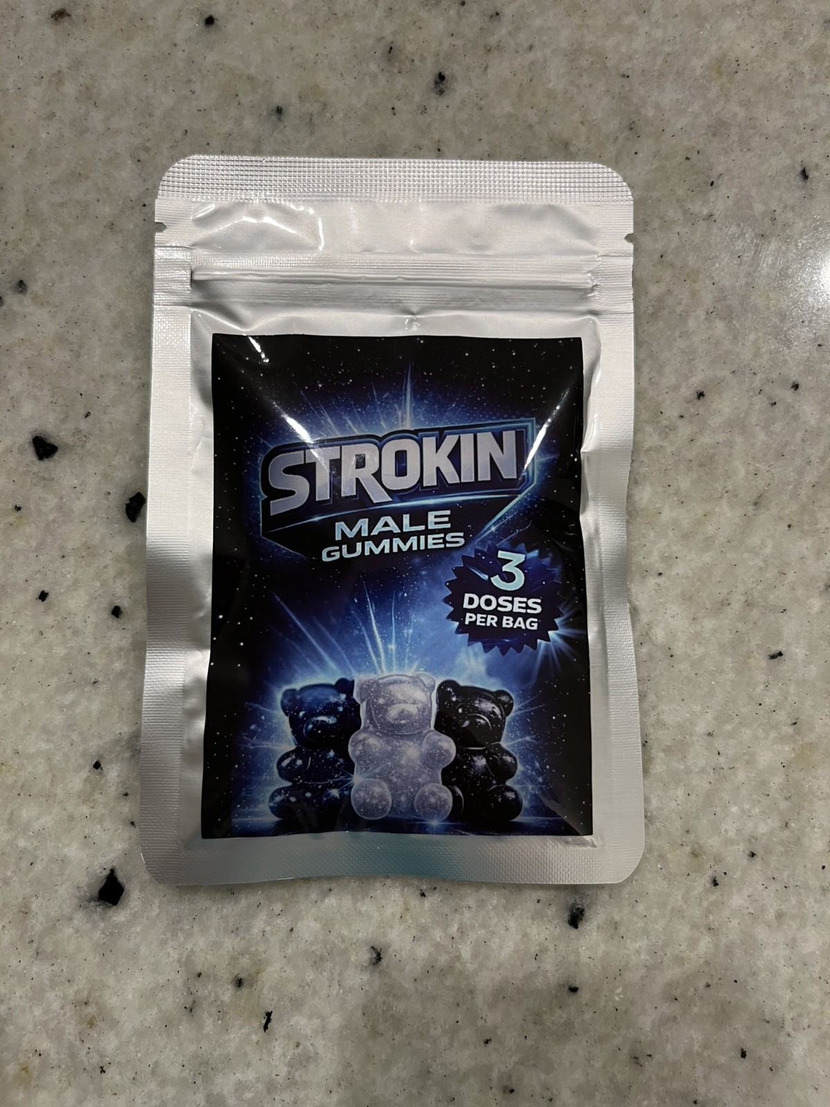 Male Enhancement Gummies for Men Energy Support 2 Pack Performance STROKIN