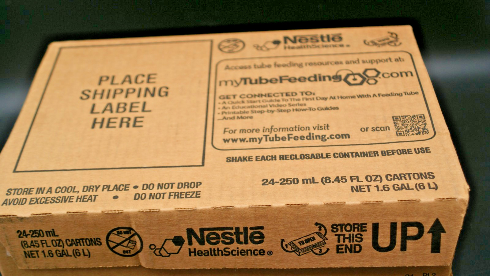 Nestlé Health Science Tube Feeding Dietary Supplement 24×8.45 fl oz Cartons
