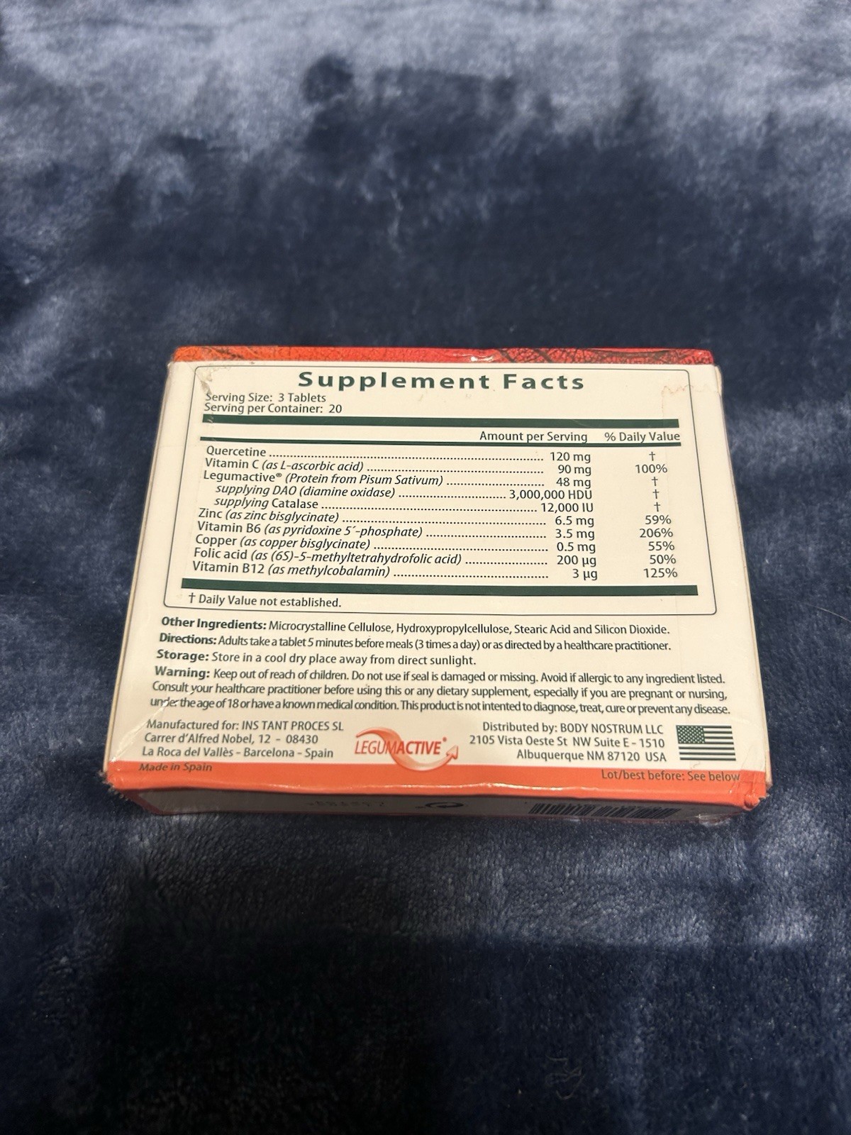 NATURDAO Plus Digestive Support 1,000,000 HDU 60 Tablets Exp 11/2026