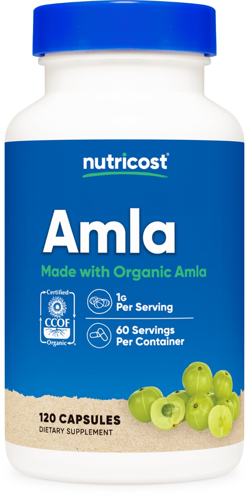 Nutricost AMLA Capsules 1000mg, 60 Servings, Made with Organic AMLA