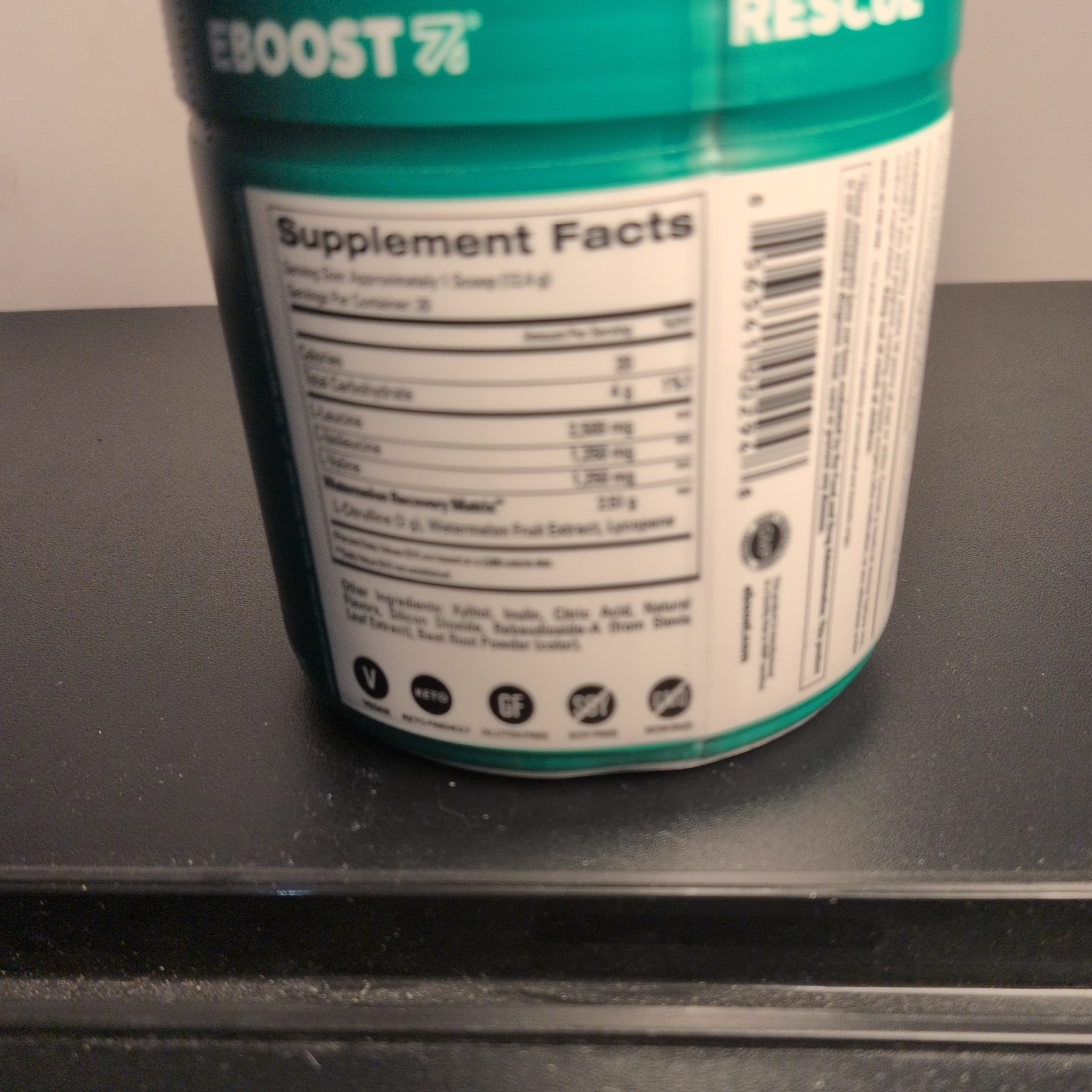 Eboost Rescue BCAA Recovery Matrix Watermelon – 20 Servings Energy Support 08/27