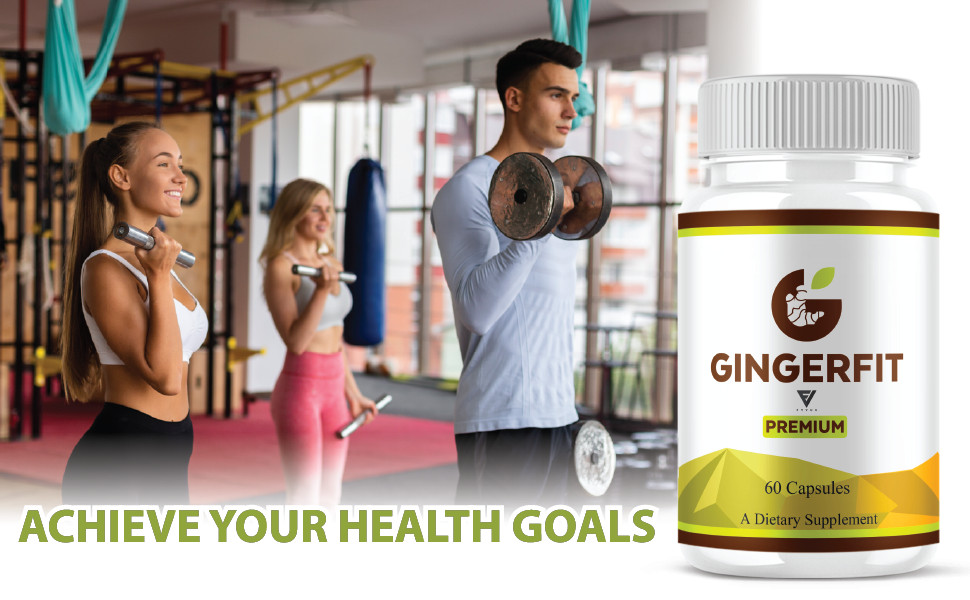 (5 Pack) Ginger Fit Weight Management Supplement, GingerFit Pills (300 Capsules)
