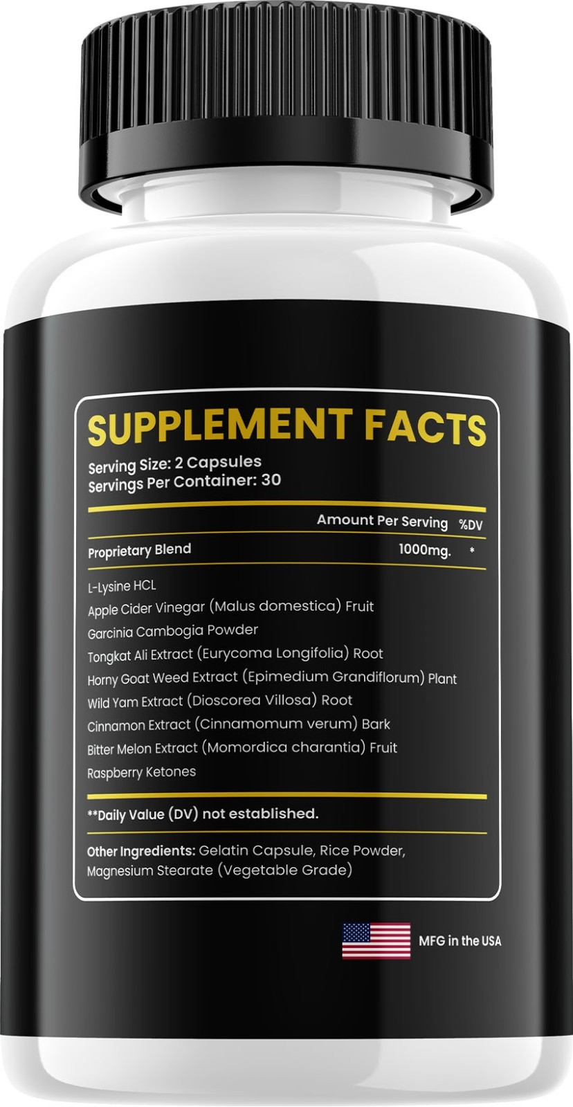 (1 Pack) Alpha Rock for Men Capsules – AlphaRock MultiVitamin Pills, Energy