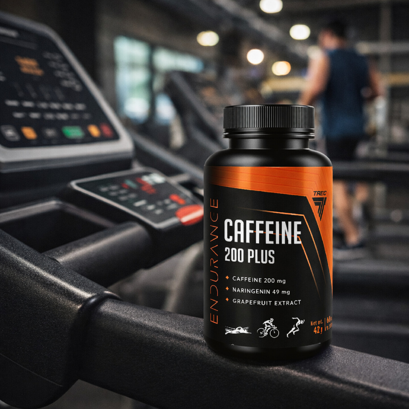 CAFFEINE 200 PLUS – Fast energy supply , concentration, focus , zero calories