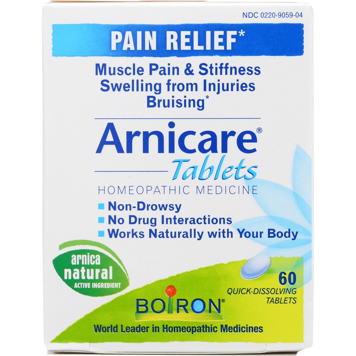Boiron Arnicare Quick-Dissolving Pain Relief Tablets Quick Dissolving 1 Pack