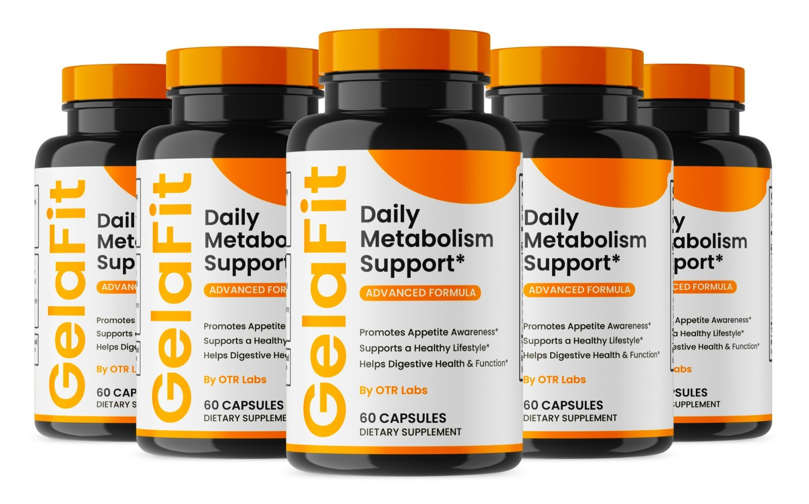 Gelafit, Gela Fit Daily Metabolism Support for Weight Assistance 5 Pack 300CT