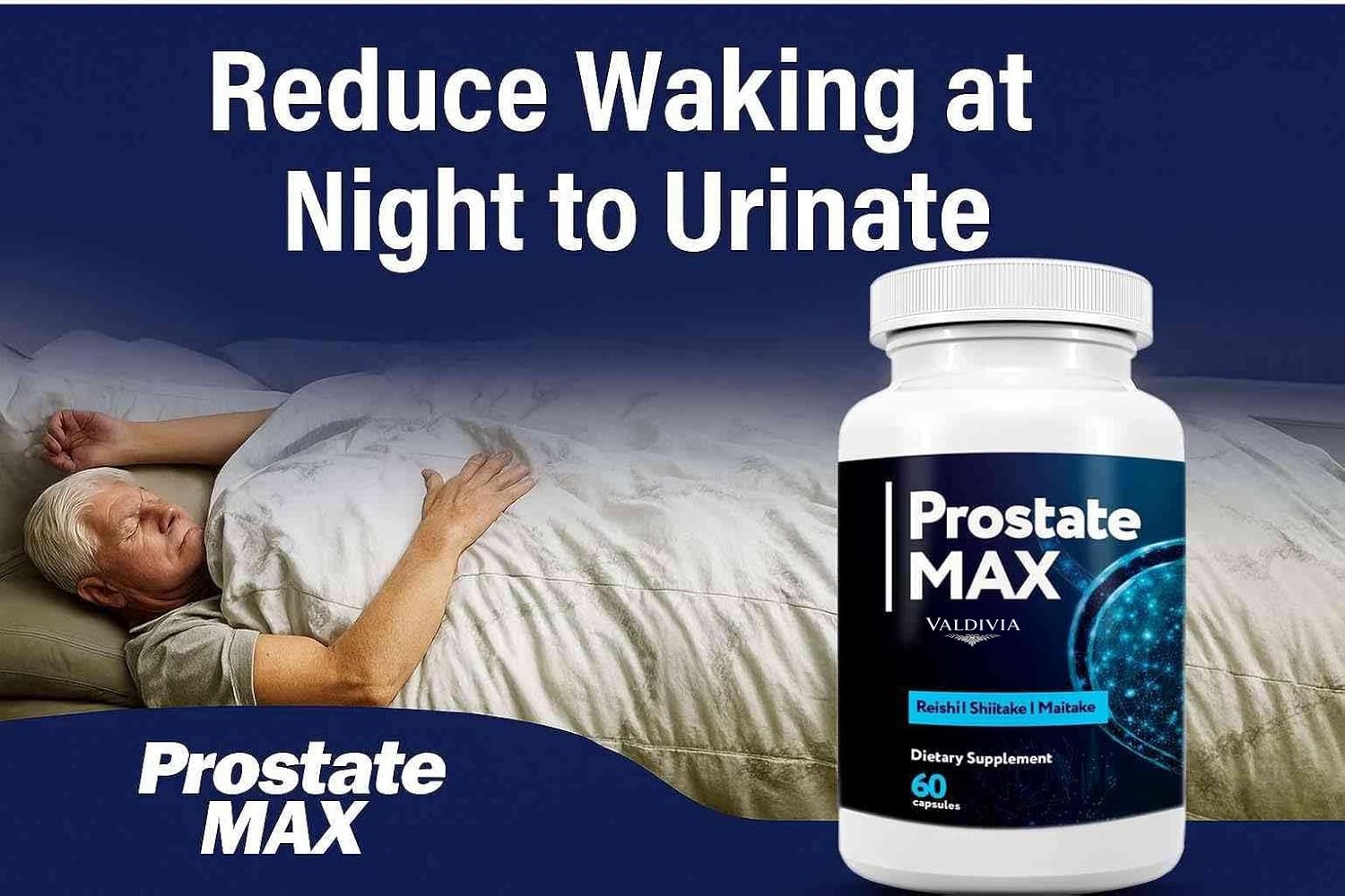 ProstateMax Prostate Health Men Supplement Capsules Urinary 1 Pack 60Ct