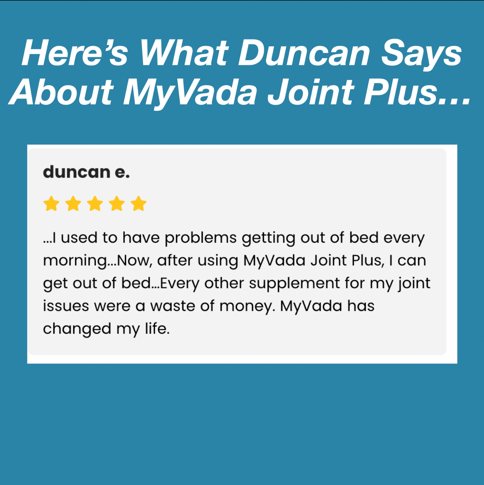 MyVada Joint Plus – Ayurvedic Herbal Organic Herbal Joint Health Supplement