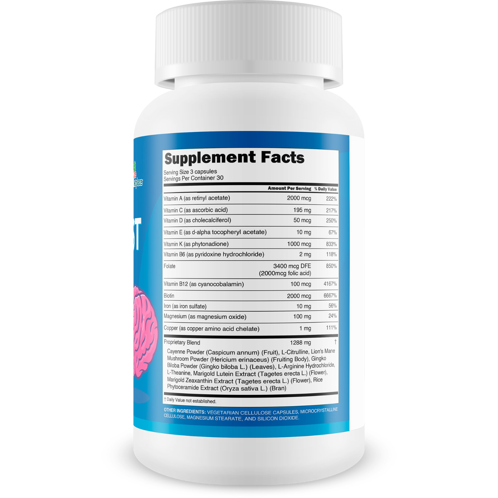 Top Best Brain – Cognitive Support Supplement for Memory, Focus, & Concentration