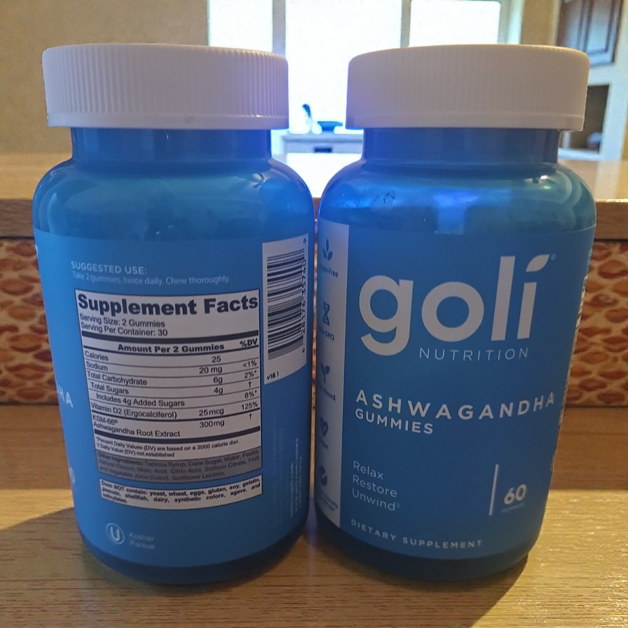 Goli Nutrition Ashwagandha 60 Gummies Exp: 10/2026