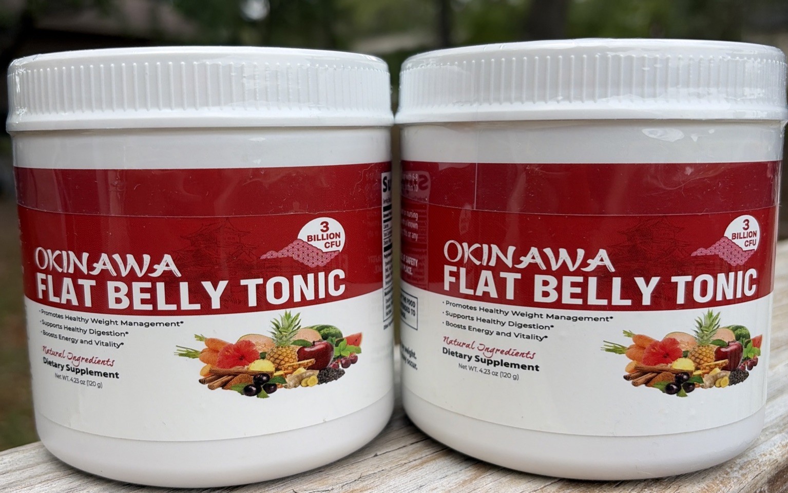 (2) Okinawa Flat Belly Tonic Powder Weight Loss Dietary Supplement Exp 6/23