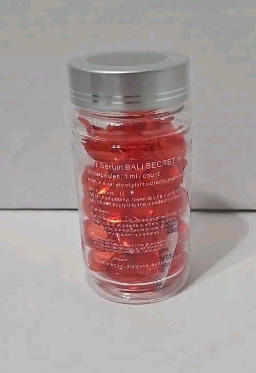 Bali Secret Hair Vitamin Hair Serum 40 Capsules EXP 06/27/2027