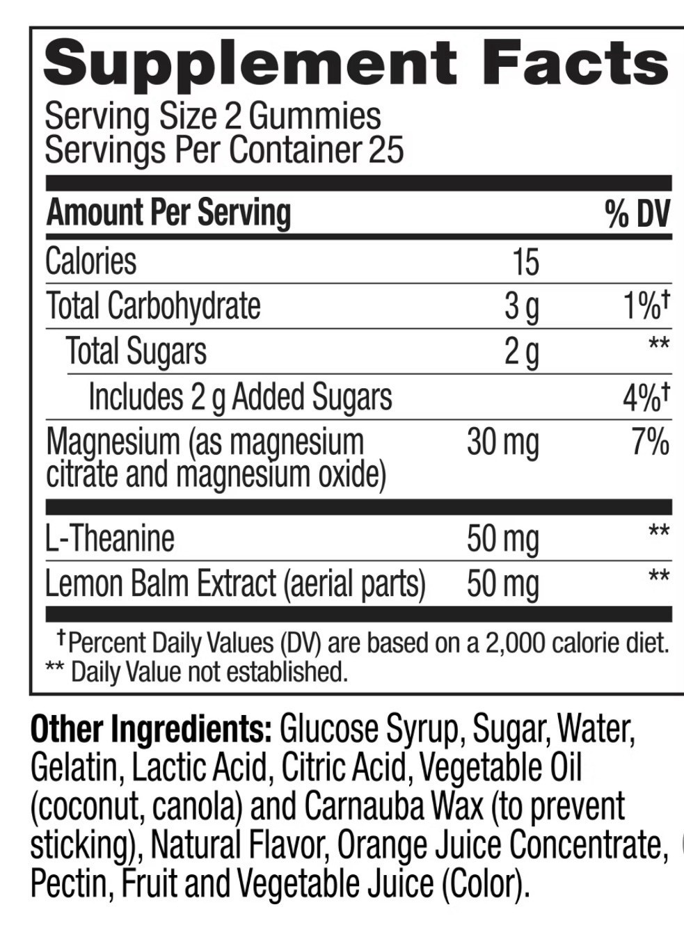 OLLY Kids Chillax Gummies Sunny Sherbet 50ct L-Theanine Magnesium Lemon Balm