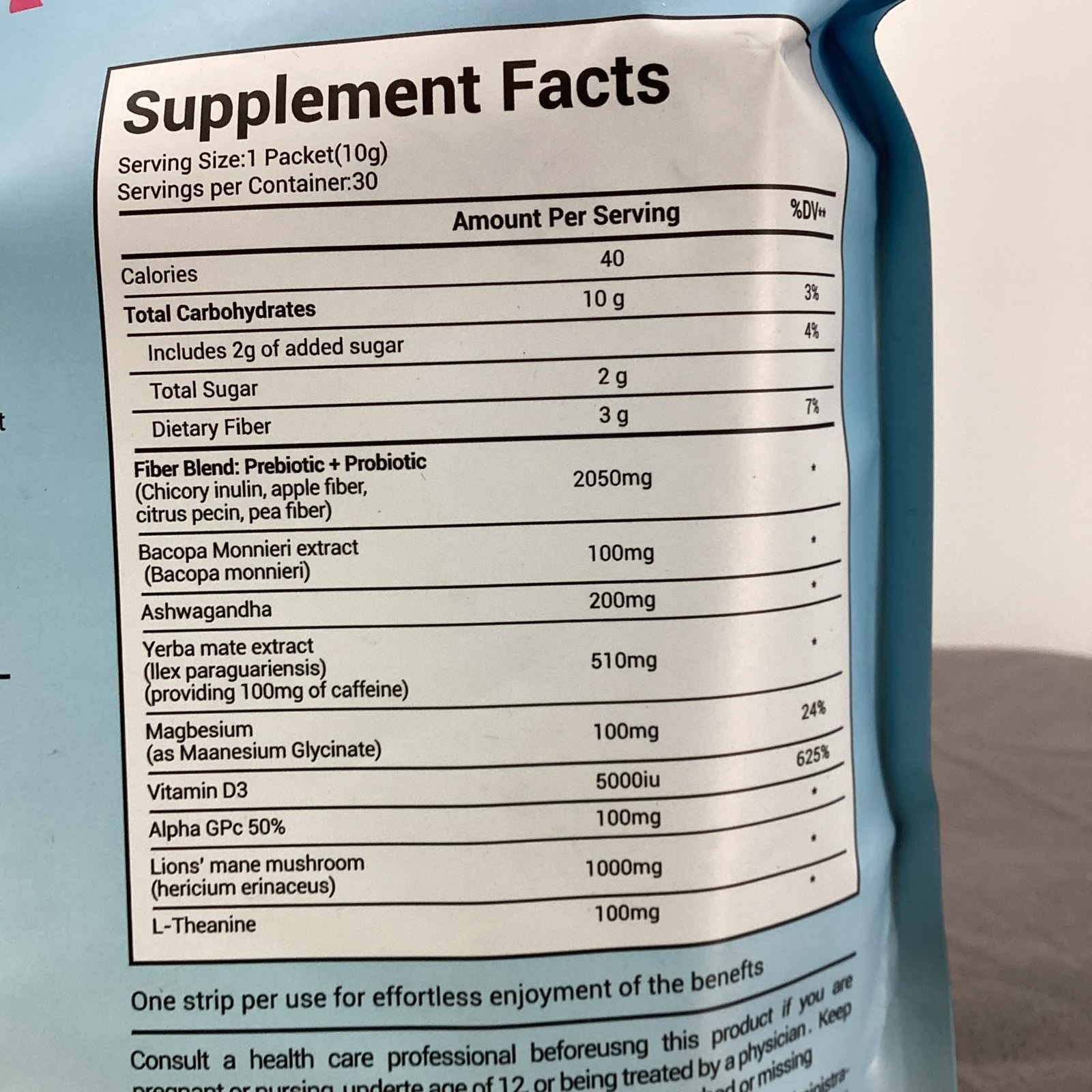 LOT OF 2 Super Yerba Raspberry Lemonade 30 Servings Package Exp: 06/09/2027
