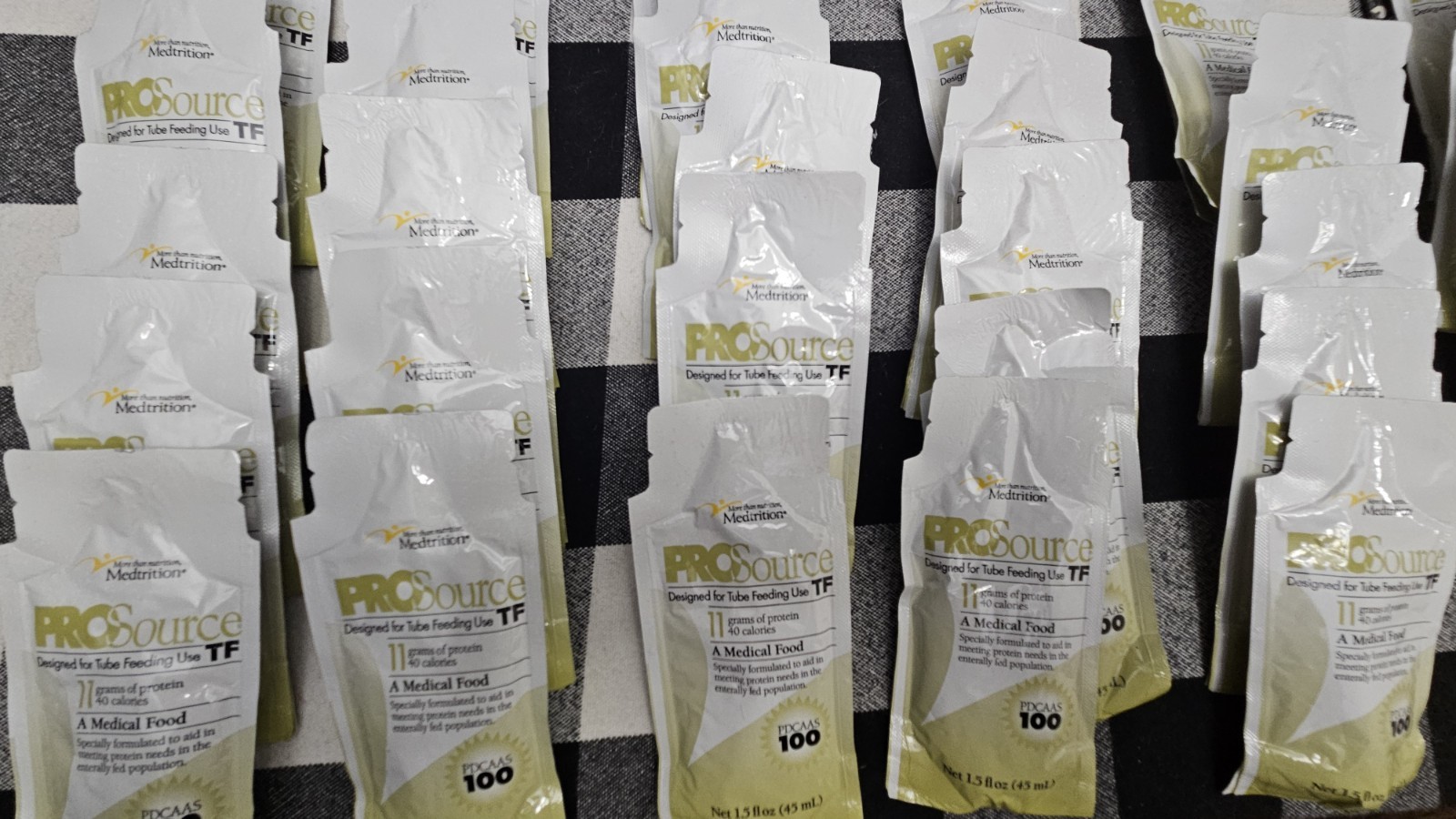 ProSource TF Tube Feeding Formula 45 mL 1.5 Fl Oz Pouch 55 Count 11 Gm Protein