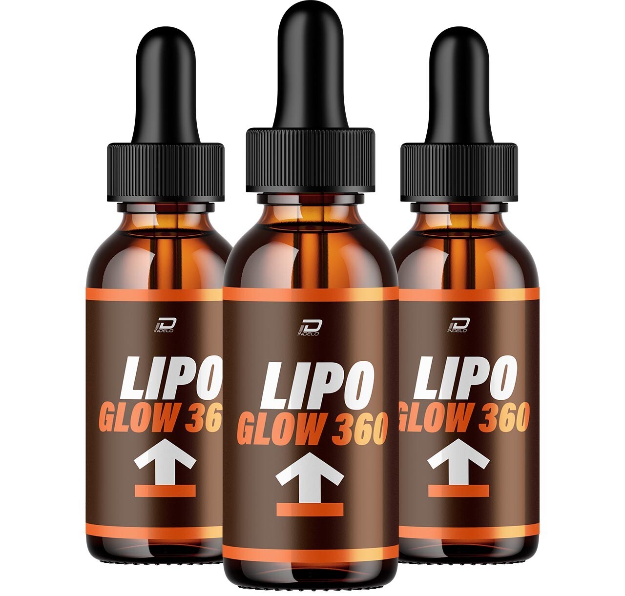 (3 Pack) Lipo Glow 360 Drops Healthy Formula – LipoGlow 360 Liquid All Natural