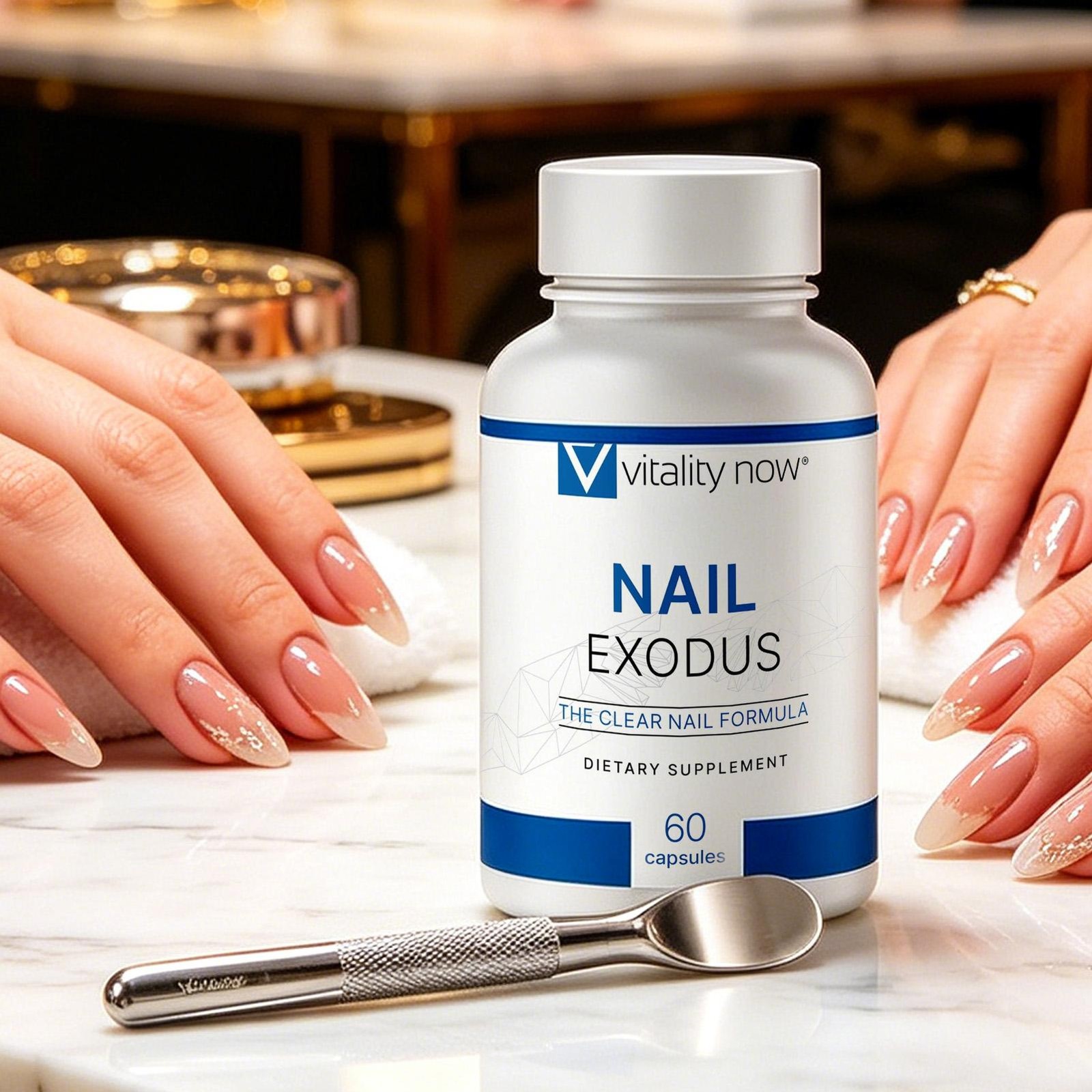 2X Nail Exodus Extreme Probiotic Supplement Support For Nail Health 120 Capsules