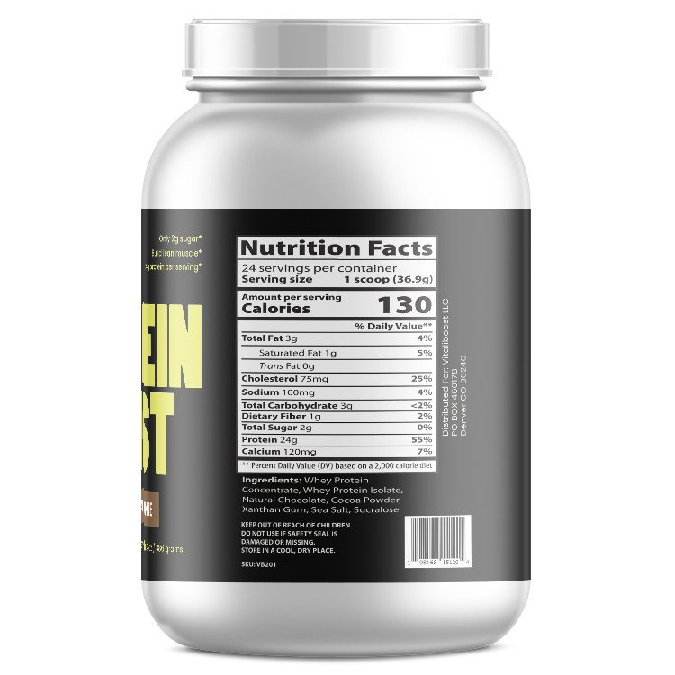 Protein Boost: Whey Protein – Chocolate Brownie 2.09lbs (950g)