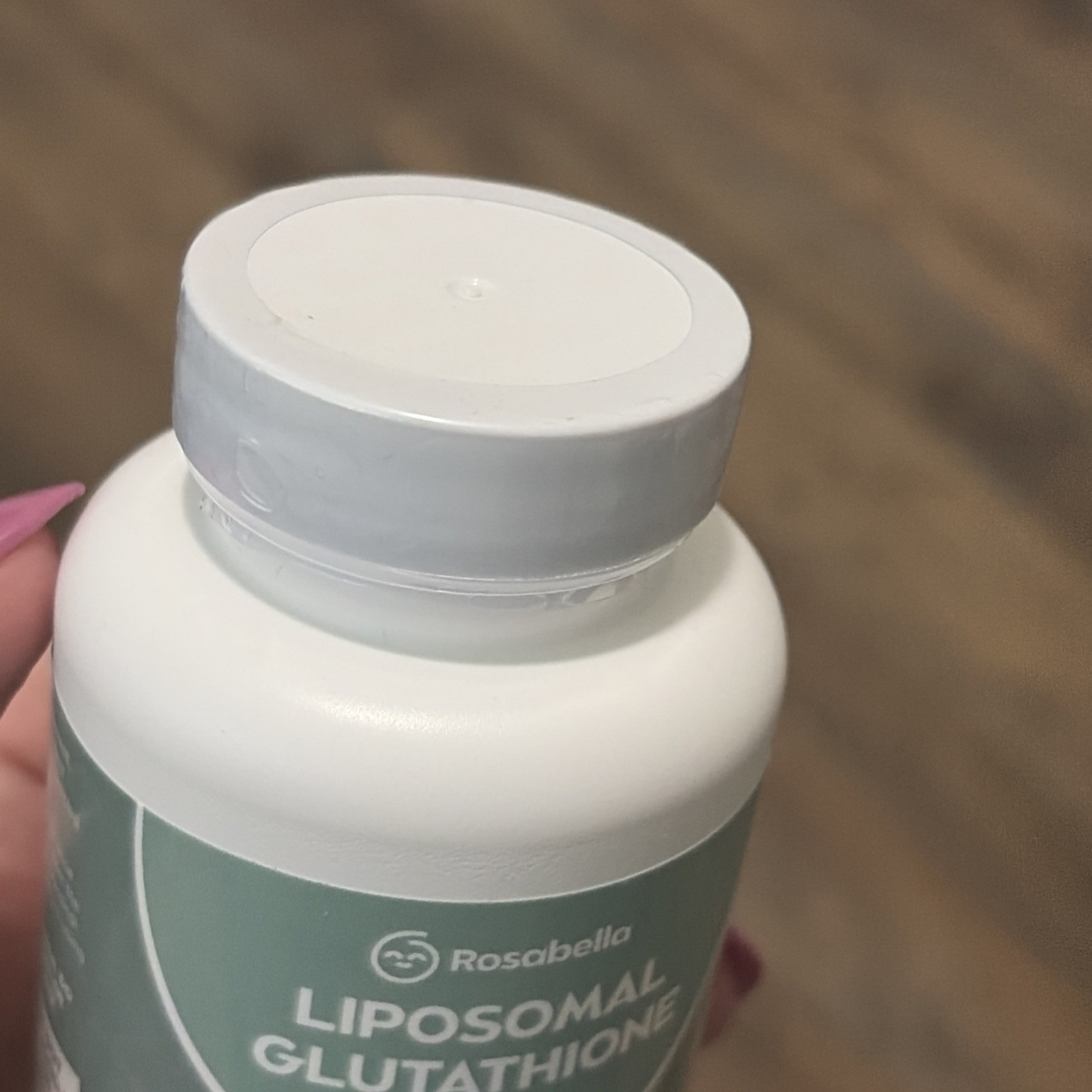Rosabella Liposomal Glutathione 500mg Immune Detox Vegan GMP 60 Capsules