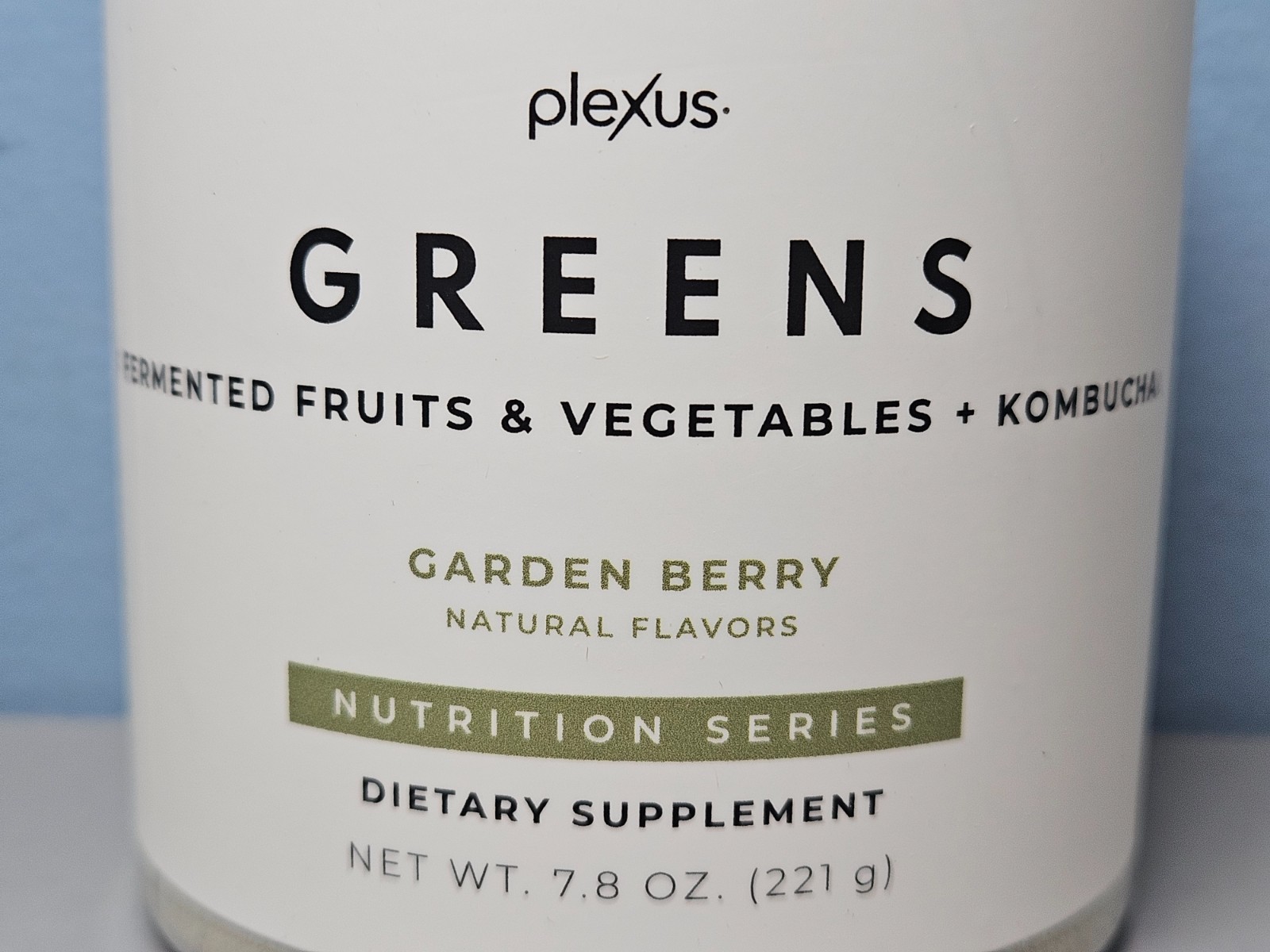 Plexus Greens Garden Berry Nutrition Series 7.8 oz – New & Sealed Exp 8/2027